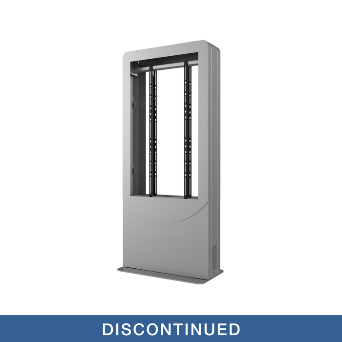 Portrait Back-to-Back Kiosks, Slim Design