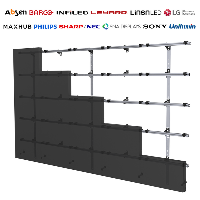 DS-LEDUNV Mounting System Compatible Display Brands