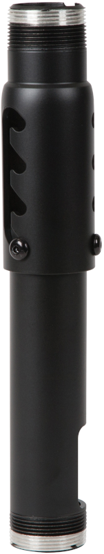 Black Adjustable Length Extension Column