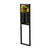 Floor Window Display Mount Samsung OM55N-D Double-Sided Food Service