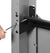 KIPC25 Single Sided Portrait Kiosk Depth Adjustment Inset