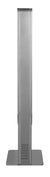 KIPC25 Silver Portrait Kiosk Side View