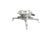 PRGS-UNV White Projector Mount up to 50lb