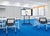 SmartMount Motorized Height Adjustable Flat Panel Cart Inside Classroom